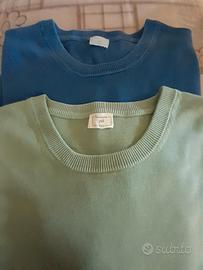  2 maglie uomo grandi taglie 3XL cotone 100%