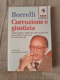 Saverio Borrelli ' corruzione e giustizia "