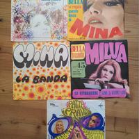 Set 5 vinili Mina, Patty Pravo, Milva