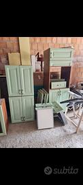 Cucina componibile in muratura