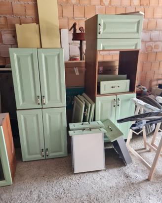 Cucina componibile in muratura