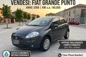 🚗 FIAT GRANDE PUNTO 1.4 METANO –APPENA TAGLIANDATA