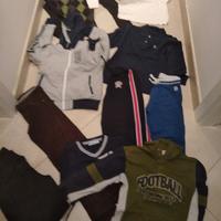 Lotto stock abbigliamento bambino 7,8 anni
