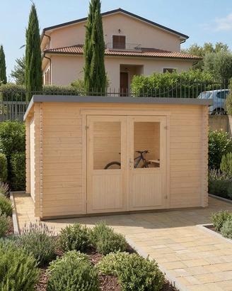 CASETTA DI LEGNO ATLANTA 312x250x211h 6-7MQ  PROMO