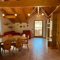 Attico in Legno ad Andalo, di fronte alle piste