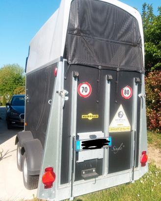 Trailer cavalli Humbaur 1,5 posti