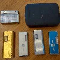 lotto 5 accendini e 2 penne