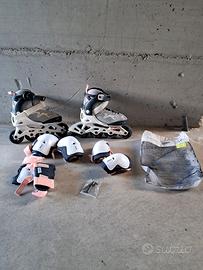 Pattini bambina Oxelo con protezioni 29-32