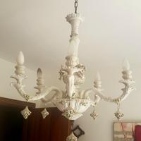 Lampadario in ceramica di Bassano