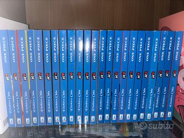 Manga One Piece 1-23 serie blu