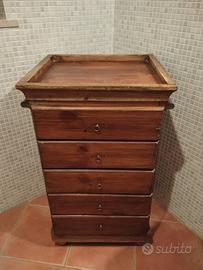 Cassettiera in legno pino di Svezia 