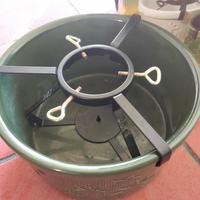 Base in ceramica per albero di Natale 