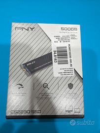 PNY 500gb MVMe PCIe Gen3 x4