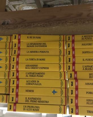 vhs poirot serie e Miss Marple