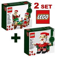 LEGO 40205 Piccoli Elfi + 40206 Babbo Natale