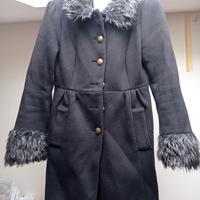 Cappotto nero da donna 