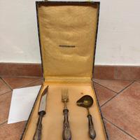 Set Servizio Antico  in Argento 800 - 3 Pz