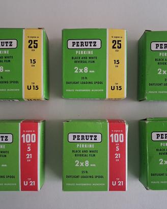 Pellicole Perutz Perk 8mm BN