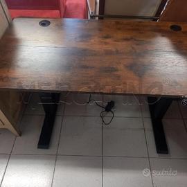 SCRITTOIO REGOLABILE IN ALTEZZA ELETTRICO PIANO IN