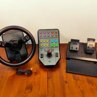 Logitech Saitek - Volante + Pedaliera + Cambio