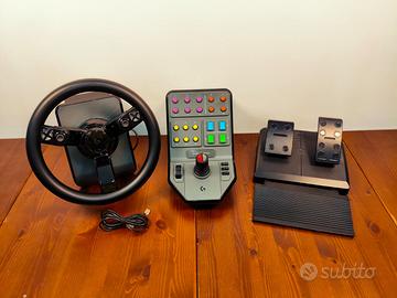 Logitech Saitek - Volante + Pedaliera + Cambio