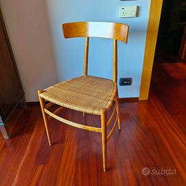 sedia vintage CAPPELLINI 4 sedie