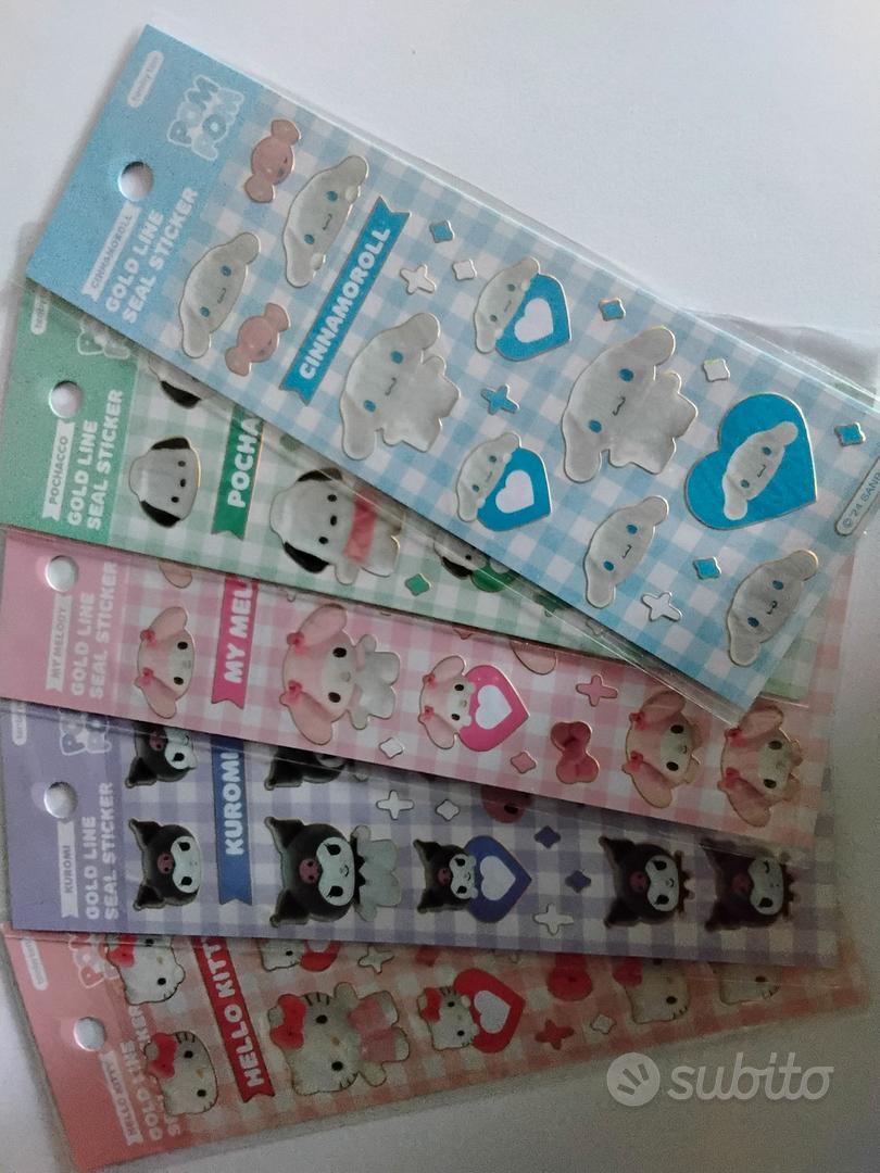 5 confezioni di stickers SANRIO originali - Collezionismo In vendita a Roma