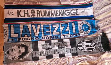 Sciarpe vintage calciatori