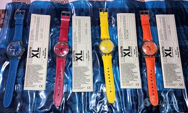 SWATCH XL Collection SPECIAL 4 orologi PAKAGE RARO