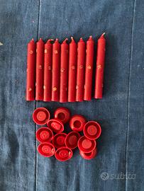 Candele albero di natale vintage