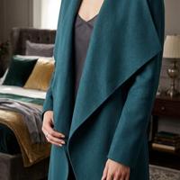 Cappotto soprabito verde taglia unica