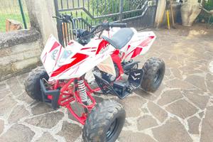 Quad 125 e rimorchio Targato