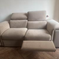 Divano doppio relax eletrico