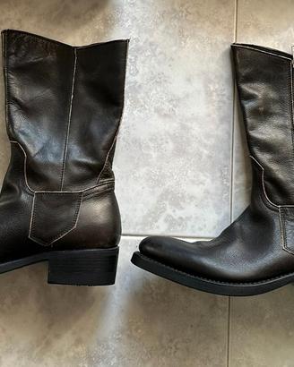 Stivali Harley Davidson originali, Cowboy in pelle