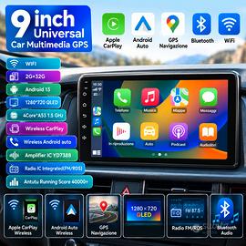 Autoradio CarPlay GPS Bluetooth WiFi