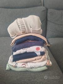 lotto bambino primaverile 9-12 mesi 