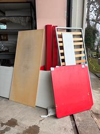 Letto con cassettoni da 195x85cm