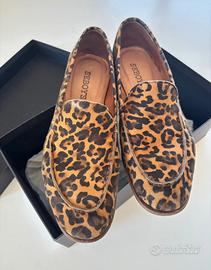 Mocassino maculato camoscio Seboy’s