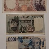 #14 Banconote 10000 lire.