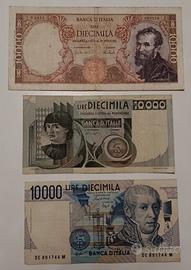 #14 Banconote 10000 lire.