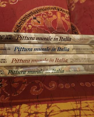 Pittura murale in Italia – Collana completa 4 vol