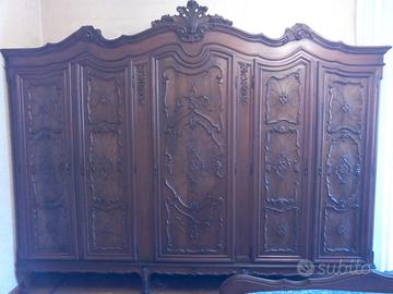 Armadio barocchetto piemontese