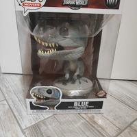 Funko pop Jurassic World Velociraptor Blue JUMBO