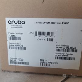 Switch Aruba 2930M-48G JL321A nuovo