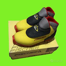 Scarponcini da sci di fondo taglia 35 bambino/a