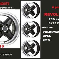 Cerchi revolite 6x 13 et16 4x100 vw opel bmw