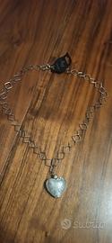 Collana con cuore 