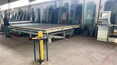 Attrezzatura per lavorazione, tempera e stratifica