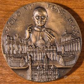 Medaglia Papa Paolo VI Giubileo 1975 Anno Santo