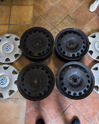 Cerchi in ferro Volkswagen golf 4 (16 pollici)